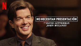 No necesitan presentación con David Letterman: John Mulaney (2024)