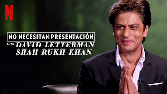 No necesitan presentación con David Letterman y Shah Rukh Khan (2019)